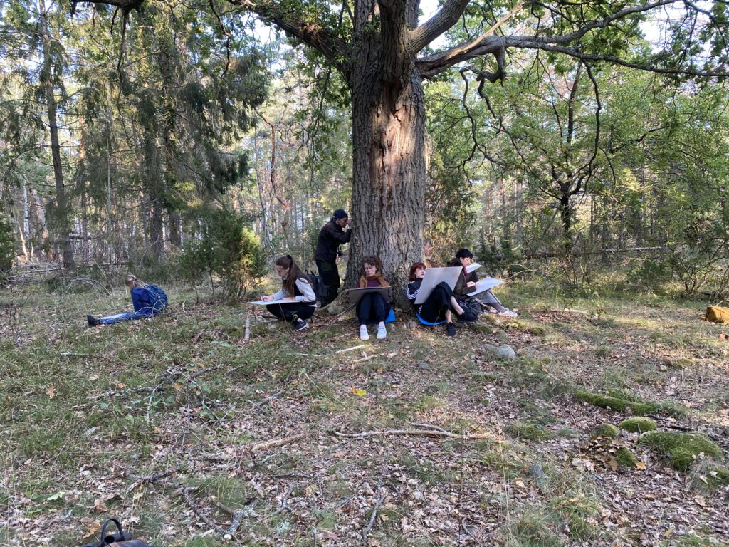 upptäck trollskogen som en konstnär
